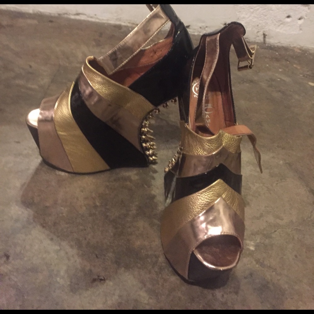 Spiked Embellished Wedges Jeffrey Capmbell