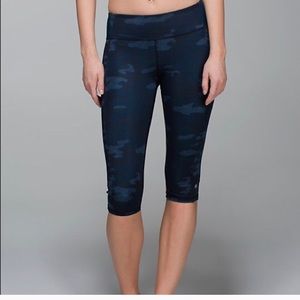 Lululemon camo crops
