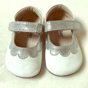 See Kai Run white Mary Janes