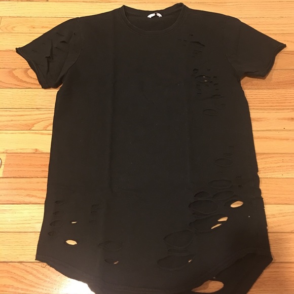 Ripped Yeezy Inspired T-Shirt - Picture 1 of 3