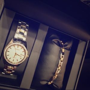 Citizen Watch and Stainless Steel Bracelet Set!