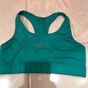 Size medium Nike Sports bra & a Blue Nike lanyard