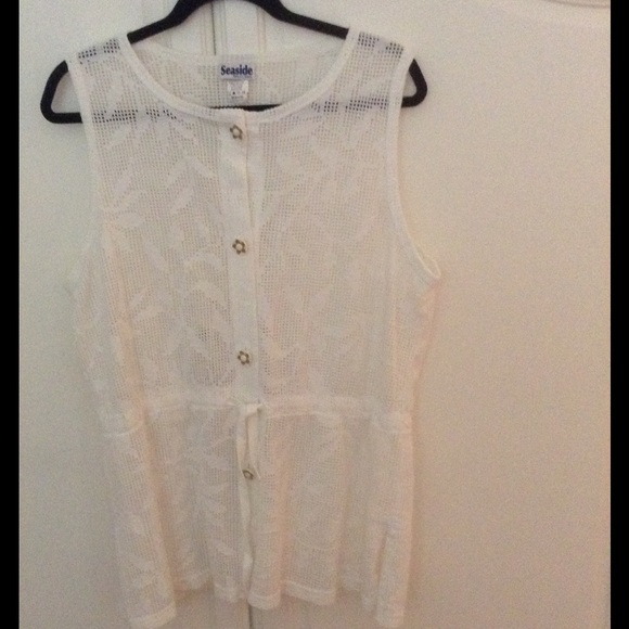 Seaside Resort Wear Other - Seaside Resort Wear Sleeveless Swim Cover Up
