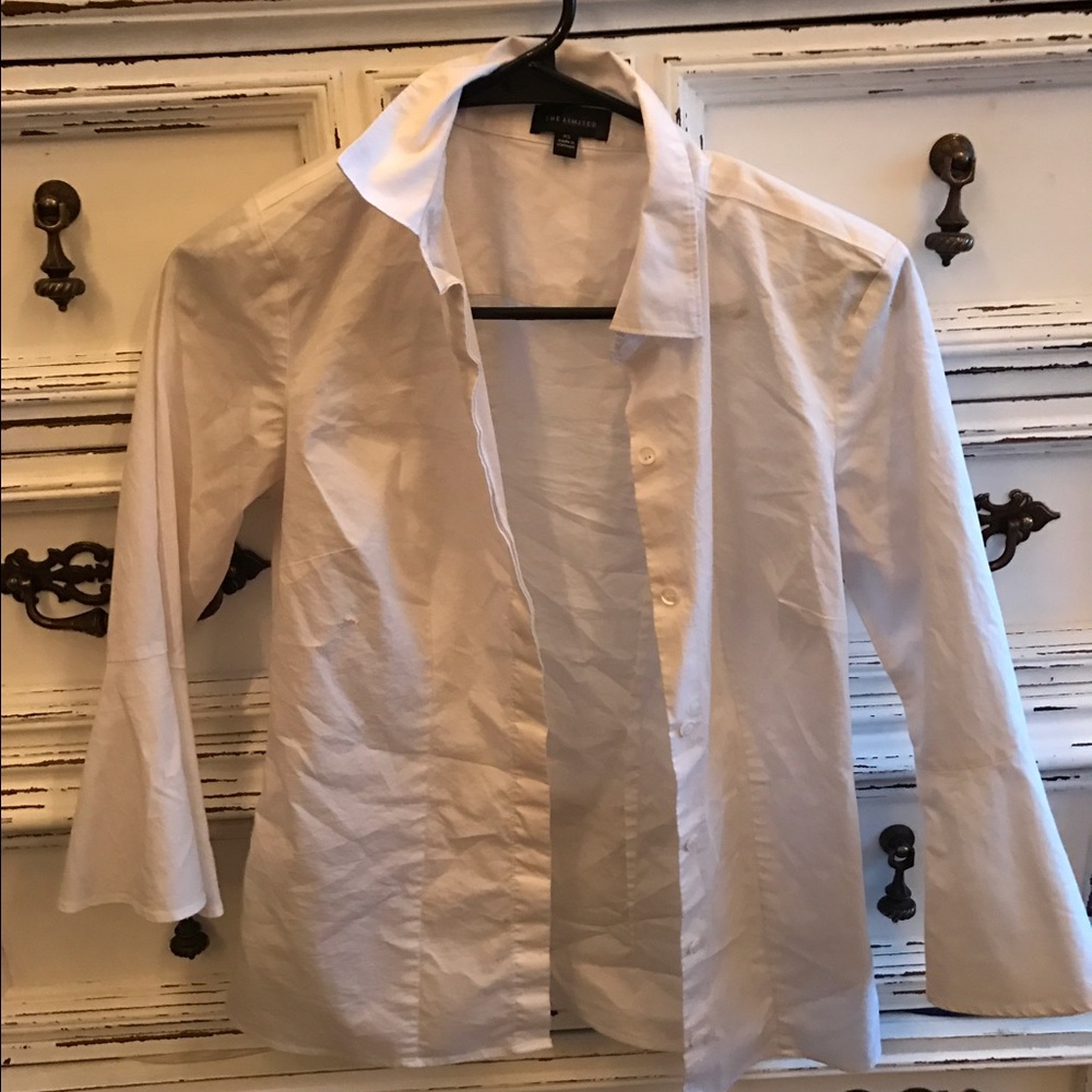 Limited white button down