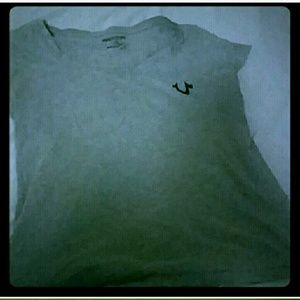Gray True Religion shirt