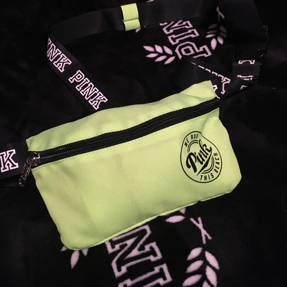 NEW Pink fanny pack & drink holder