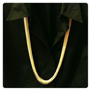 Multi-strand statement necklace