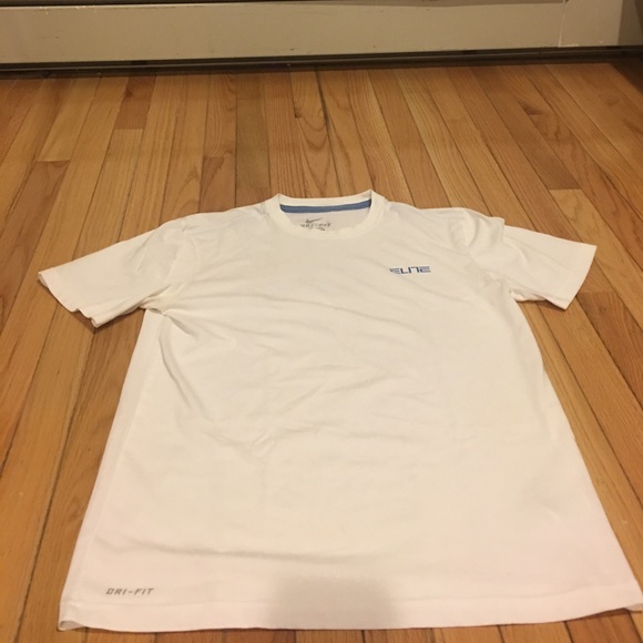 Nike Dri-Fit White T-Shirt - Picture 1 of 4