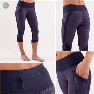 Lululemon chase me crop