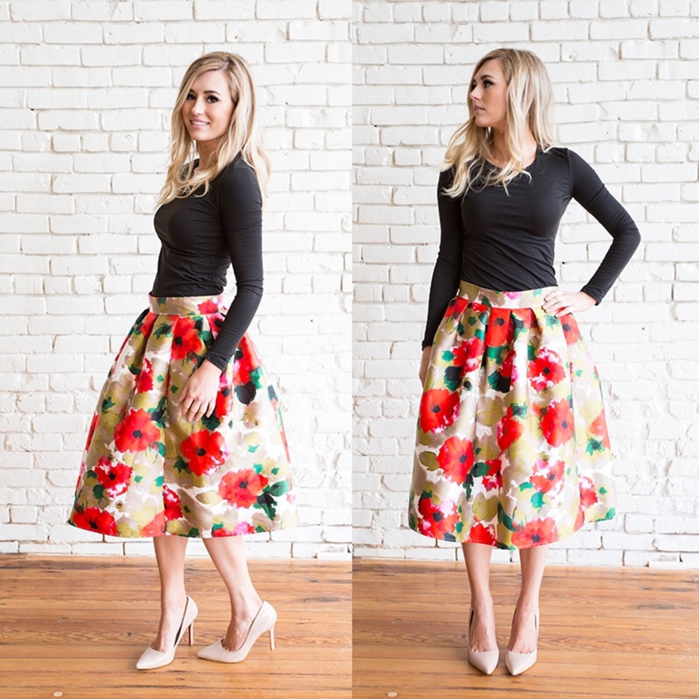 *SALE* Floral Party Skirt