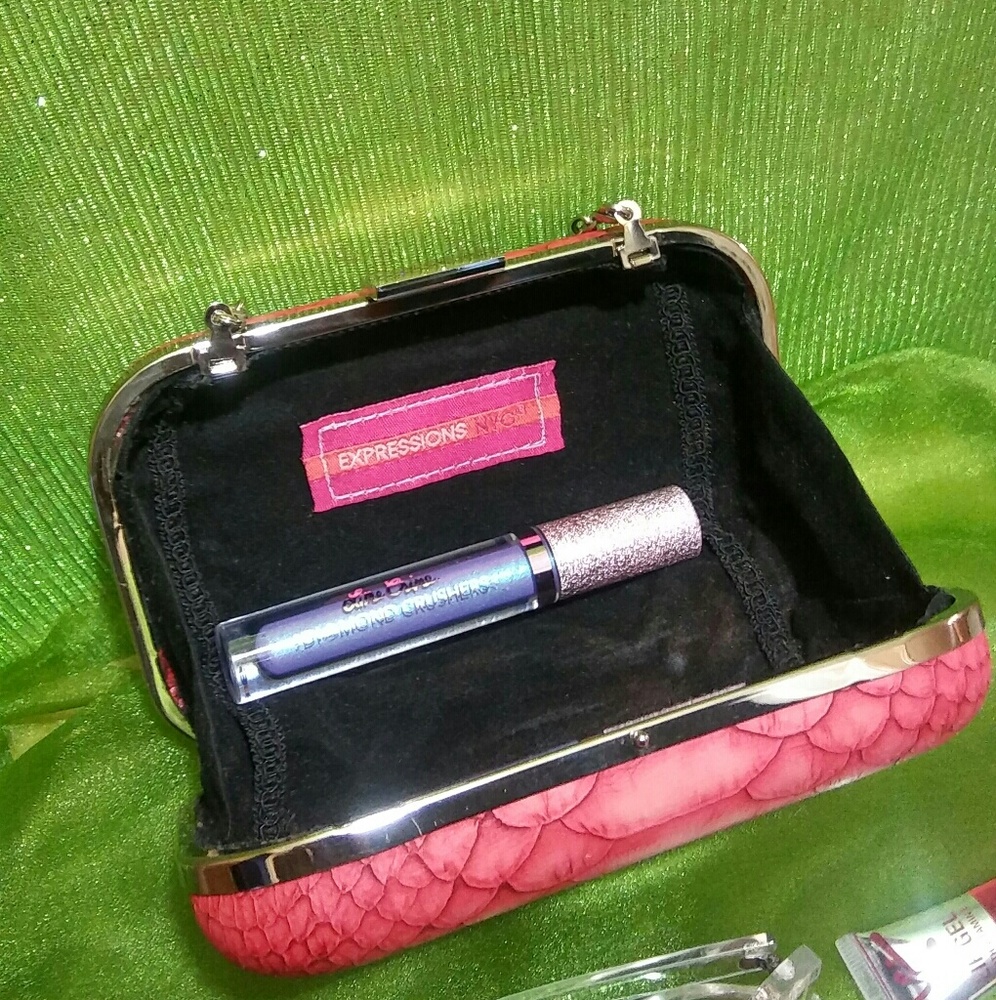Faux python clutch - Picture 3 of 3