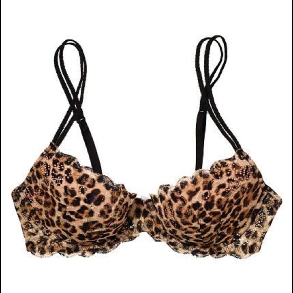 vS Date Night Leopard 36C VS bra