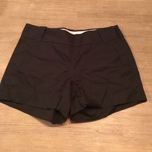 JCrew 100% cotton black shorts. Worn once
