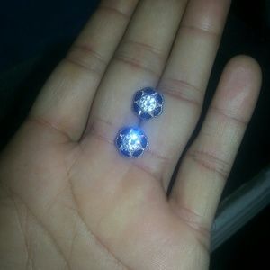 Sapphire & lab Diamonds