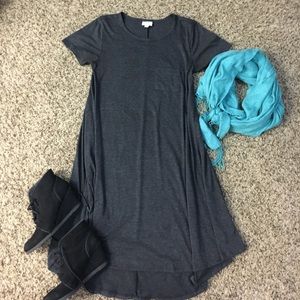 LuLaRoe Dark Grey Carly XS