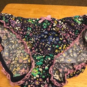 Lane Bryant Floral Hipster Panty