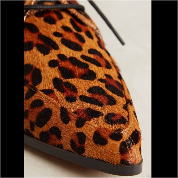 Anthropologie Leopard Oxfords - Picture 3 of 5