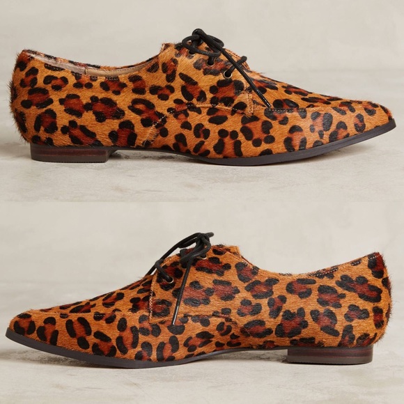 Anthropologie Leopard Oxfords - Picture 4 of 5