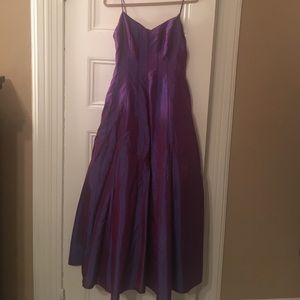 Purple Iridescent Gown