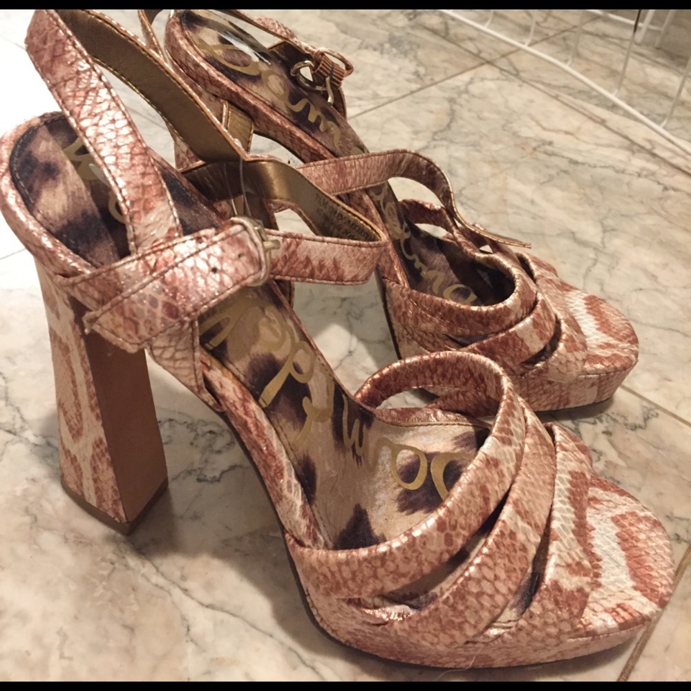 Sam Edelman platform sandals
