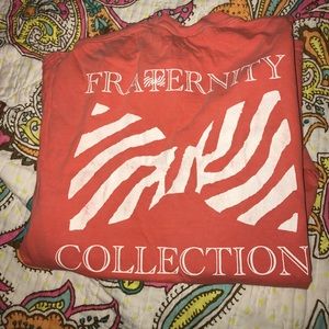 Long sleeve fraternity collection shirt