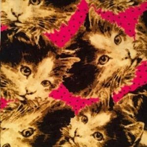 LuLaRoe TC cat face leggings