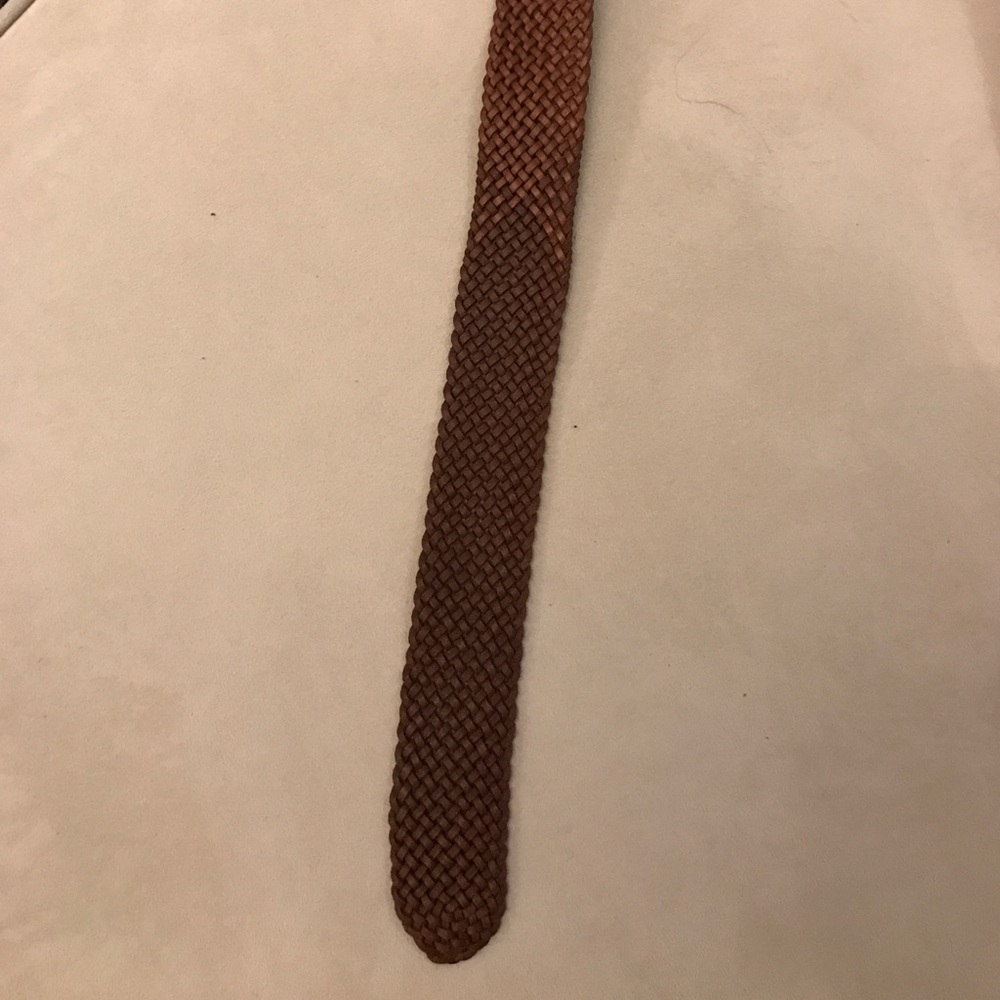 Banana Republic leather weaved belt - Picture 2 of 4