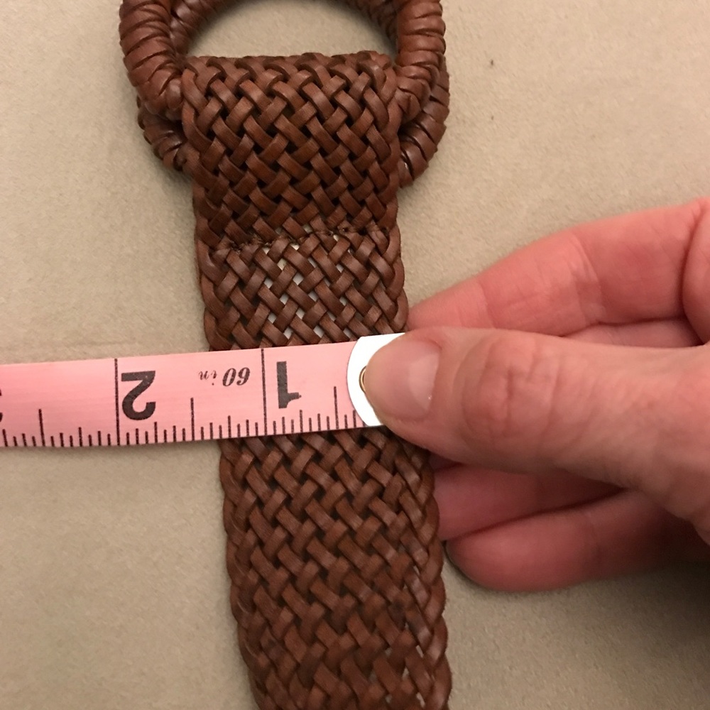 Banana Republic leather weaved belt - Picture 4 of 4