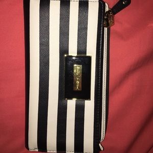 Betsey Johnson Striped Wallet