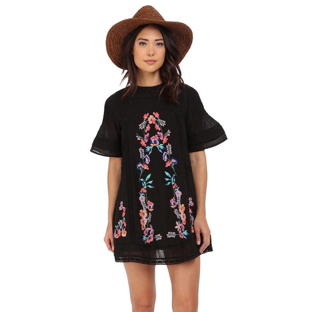 Free People Embroidered Dress