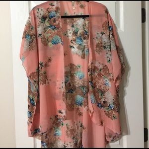 Chiffon summer cardigan