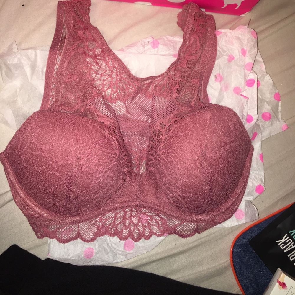SOLD!! VS PINK lace bralette