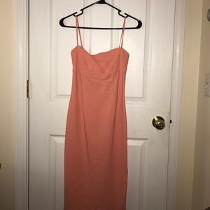 Nordstrom Peach Slipdress