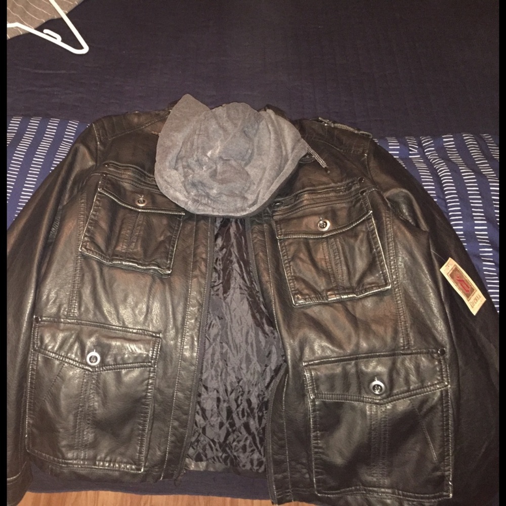 Leather jacket