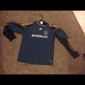 Adidas Herbalife LA Galaxy long sleeve Jersey