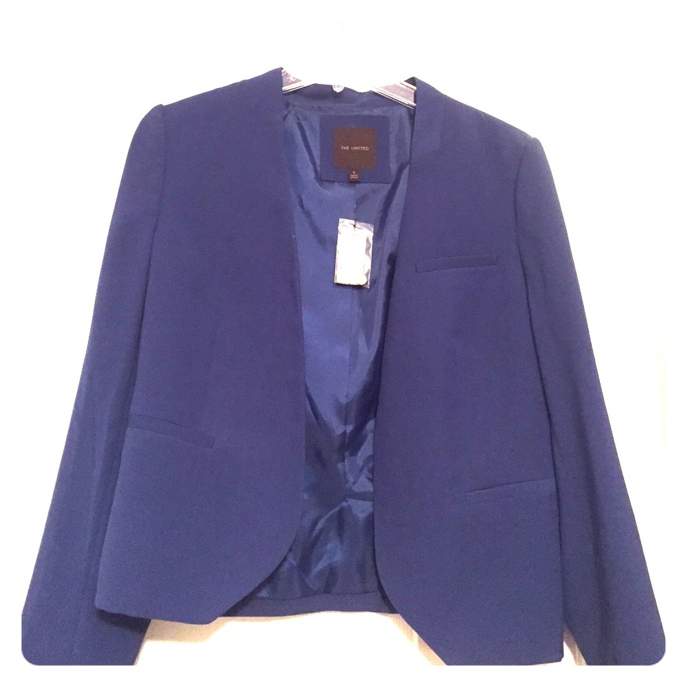 The Limited buttonless blazer