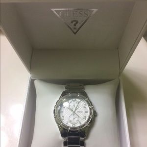 Sterling Silver GUESS watch