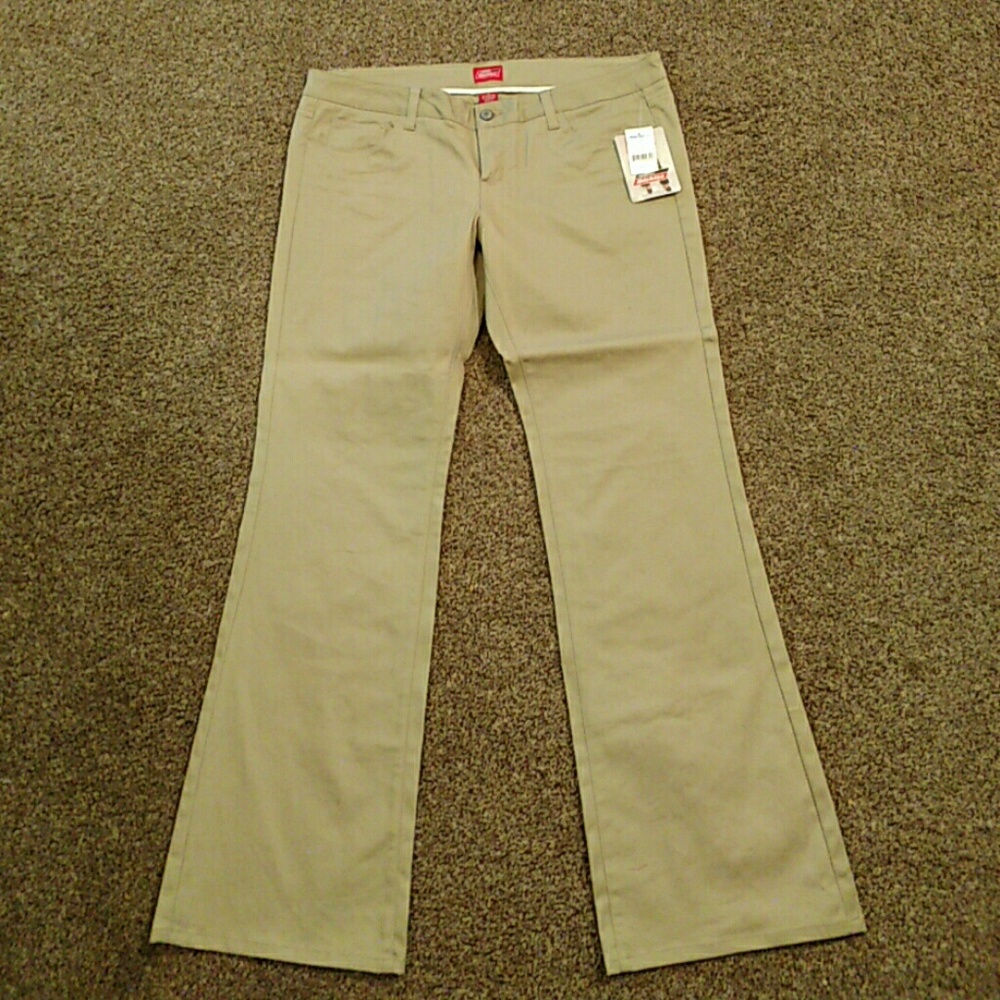 NWT!  Tan flared Dickies
