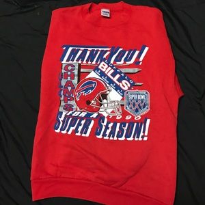 Buffalo Bills 1990 AFC Champs Crewneck Sweatshirt