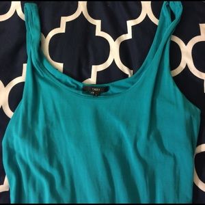 Turquoise fitted Tart dress