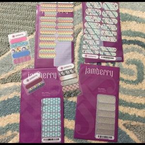 Lot of jamberry nail stickers 2 sheets brand new