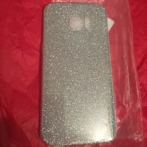 New Silver Sparkly Galaxy S7 Edge Case Sale⚡️⚡️
