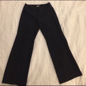 4P Black Ann taylor loft "julie" dress pants.