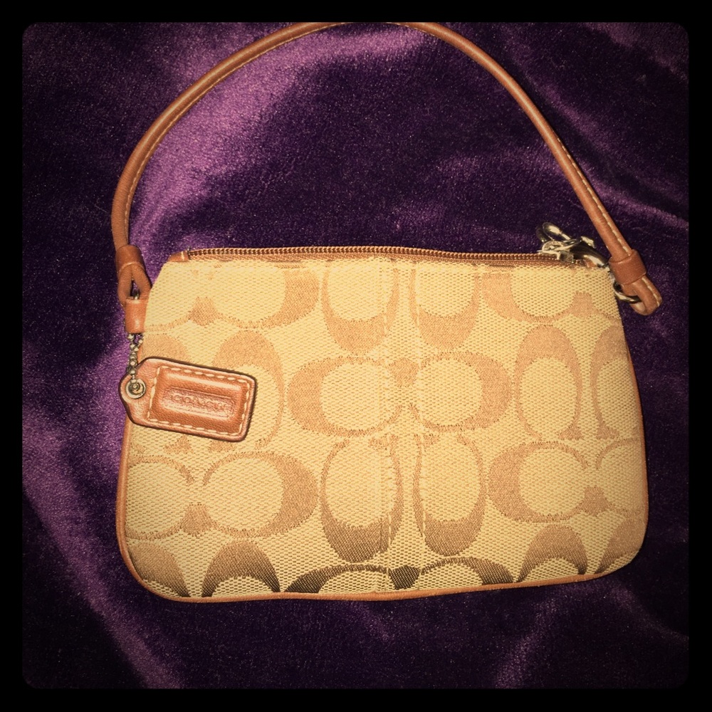 Coach wristlet
