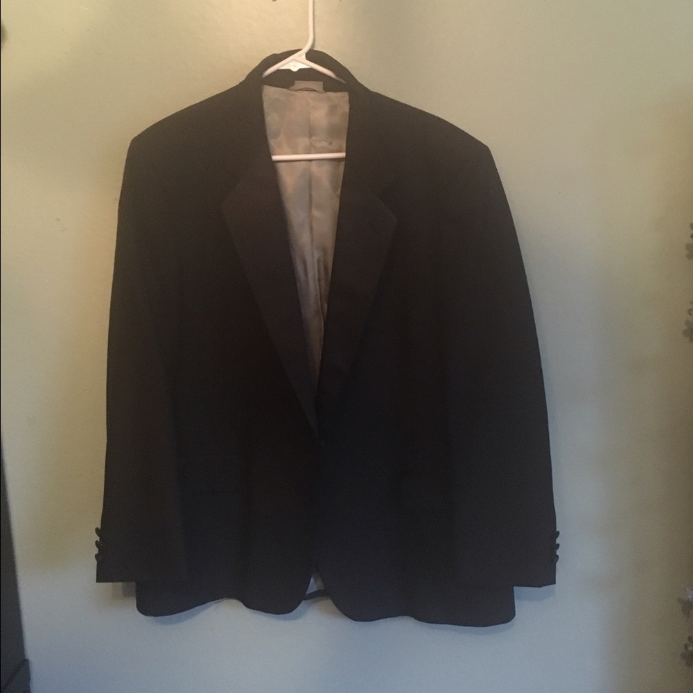 Carlo pucci couture black blazer XL