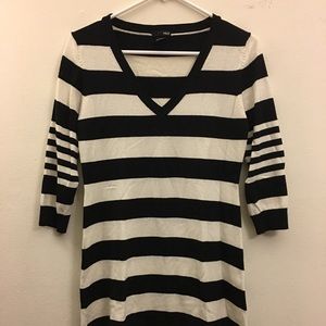 H&M stripped sweater dress