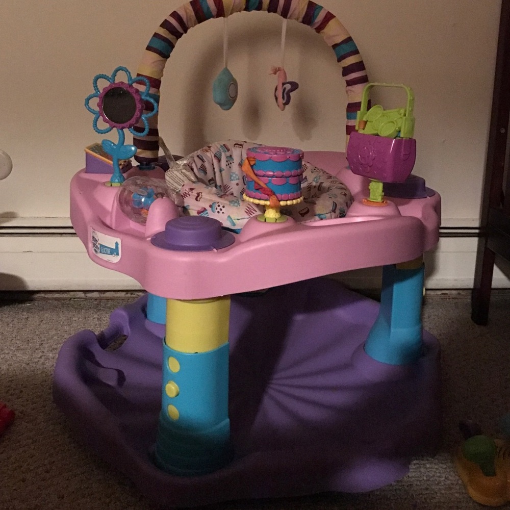Pink Baby bouncer