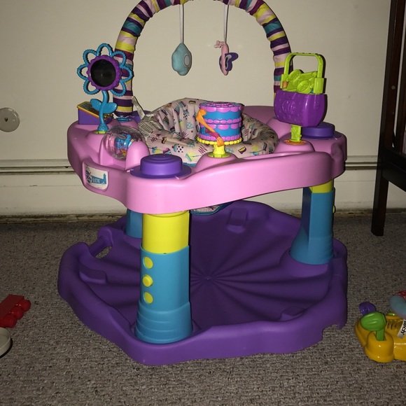 Pink Baby bouncer - Picture 2 of 4