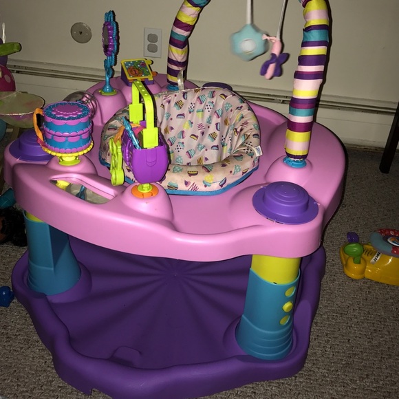 Pink Baby bouncer - Picture 3 of 4