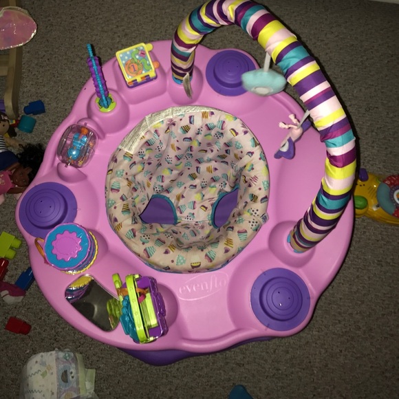 Pink Baby bouncer - Picture 4 of 4